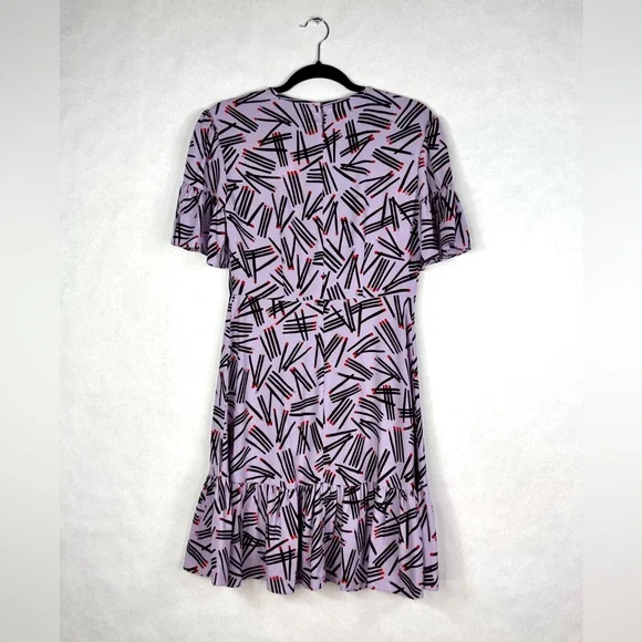 KATE SPADE Frozen Lilac Matches Dress - NJMUA391 - Sz 0 - Picture 9 of 15